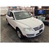 Image 10 : PARKSVILLE - 2006 VOLKSWAGEN TOUREG  WHITE 309705 KMS - D023887