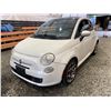 Image 3 : PARKSVILLE - 2012 FIAT 500 WHITE  143611 KMS - B107952