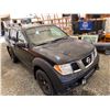Image 10 : PARKSVILLE - 2007 NISSAN PATHFINDER BLACK 240363 KMS - B605228