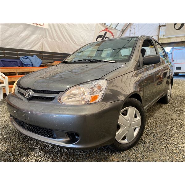 PARKSVILLE - 2003 TOYOTA ECHO GREY 239925 KMS - B279966