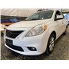 Image 2 : PARKSVILLE - 2013 NISSAN VERSA WHITE 192234 KMS - B871158