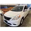Image 3 : PARKSVILLE - 2013 NISSAN VERSA WHITE 192234 KMS - B871158