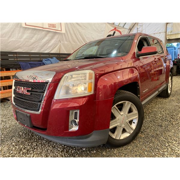 PARKSVILLE - 2010 GMC TERRAIN  RED 157470 KMS - B633844
