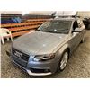 Image 3 : PARKSVILLE - 2009 AUDI A4 SILVER 274203 KMS - D157156