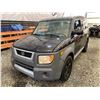 Image 3 : PARKSVILLE - 2005 HONDA ELEMENT  BLACK 314096 KMS - B800303