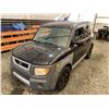 Image 4 : PARKSVILLE - 2005 HONDA ELEMENT  BLACK 314096 KMS - B800303