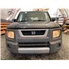Image 5 : PARKSVILLE - 2005 HONDA ELEMENT  BLACK 314096 KMS - B800303