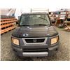 Image 6 : PARKSVILLE - 2005 HONDA ELEMENT  BLACK 314096 KMS - B800303