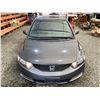 Image 7 : PARKSVILLE - 2011 HONDA CIVIC GREY 275162 KMS - D000218