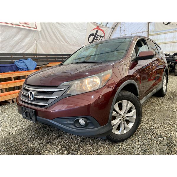 PARKSVILLE - 2012 HONDA CR-V RED 219048 KMS - D113236