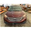 Image 6 : PARKSVILLE - 2012 HONDA CR-V RED 219048 KMS - D113236