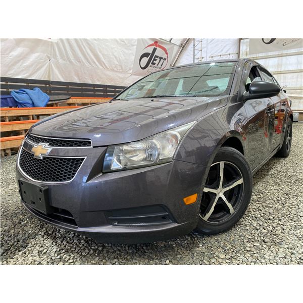 PARKSVILLE - 2011 CHEVROLET CRUZE GREY 137597 KMS - B153964