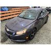 Image 4 : PARKSVILLE - 2011 CHEVROLET CRUZE GREY 137597 KMS - B153964