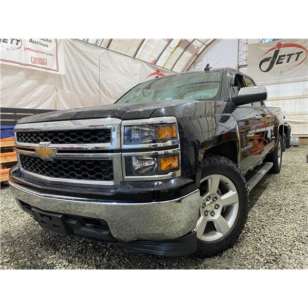 PARKSVILLE - 2015 CHEVROLET SILVERADO BLACK 156187 KMS - D275340