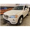 Image 3 : PARKSVILLE - 2013 BMW X3 WHITE 110390 KMS - DD05604