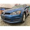 Image 2 : PARKSVILLE - 2015 VOLKSWAGEN GOLF BLUE 181854 KMS - D080996