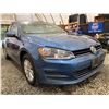 Image 8 : PARKSVILLE - 2015 VOLKSWAGEN GOLF BLUE 181854 KMS - D080996