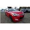 Image 5 : DUNCAN - 2013 HYUNDAI VELOSTER RED 300655 KMS - D091144