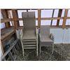 Image 1 : 400 -- 8 PATIO CHAIRS