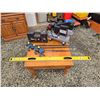 Image 1 : 408 --RDX AIR COMPRESSOR, TIRE CHAINS, LEVEL AND RATCHET BAR CLAPS