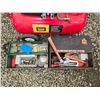 Image 3 : 409 --WESTERN RUGGED 5HP AIR COMPRESSOR AND 2 TOOL BOXES OF RANDOM TOOLS