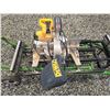 Image 2 : 418 -- PORTABLE DEWALT MITER SAW MOUNTED ON A SPECIALIZED ROLLING METAL STAND