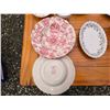 Image 2 : 427 -- JOHNSON BROTHERS ENGLISH CHIPPENDALE PLATES AND RANDOM CHINA PIECES
