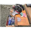 Image 2 : 432 -- CHOPSAW AND MIXED BOX OF TOOLS