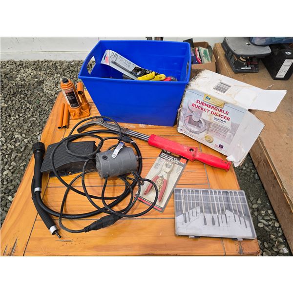 433 -- BUCKET DE-ICER, BOTTLE JACK AND MORE