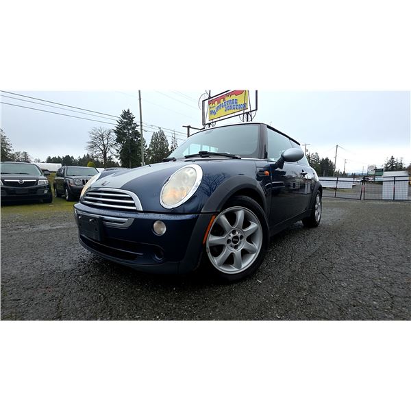 DUNCAN - 2006 MINI COOPER BLUE  181989 KMS - DK64674