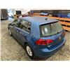 Image 22 : PARKSVILLE - 2015 VOLKSWAGEN GOLF BLUE 181854 KMS - D080996