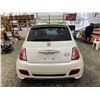 Image 18 : PARKSVILLE - 2012 FIAT 500 WHITE  143611 KMS - B107952