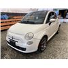 Image 3 : PARKSVILLE - 2012 FIAT 500 WHITE  143611 KMS - B107952