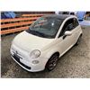 Image 4 : PARKSVILLE - 2012 FIAT 500 WHITE  143611 KMS - B107952