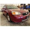 Image 8 : PARKSVILLE - 2007 CHEVROLET MALIBU RED 167582 KMS - P274954