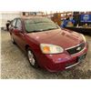 Image 9 : PARKSVILLE - 2007 CHEVROLET MALIBU RED 167582 KMS - P274954