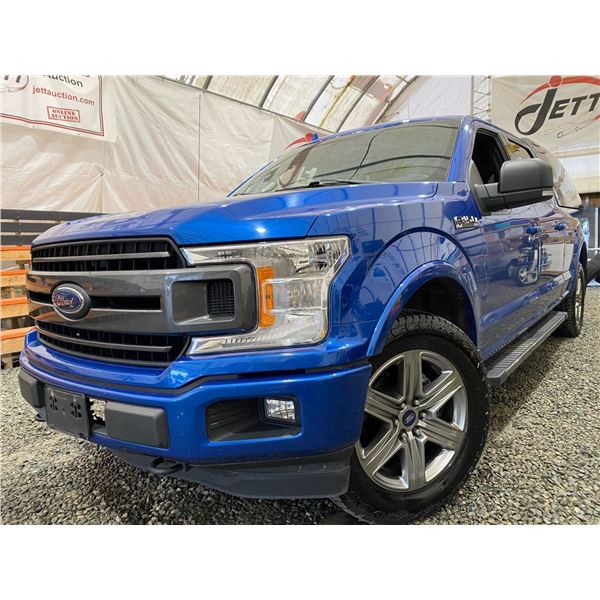 PARKSVILLE - 2018 FORD F-150 BLUE 202102 KMS - DC46068