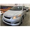 Image 3 : PARKSVILLE - 2009 TOYOTA COROLLA MATRIX SILVER 235720 KMS - B051699