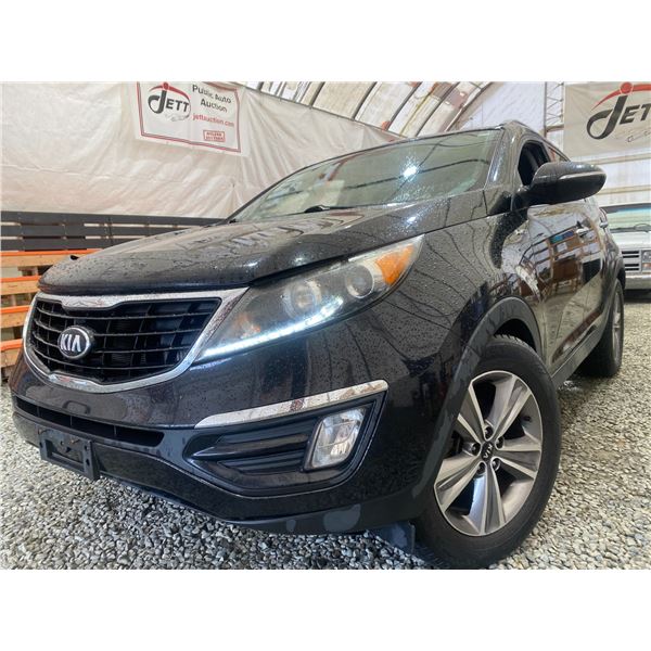 PARKSVILLE - 2014 KIA SPORTAGE BLACK 177425 KMS - B660407