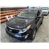 Image 4 : PARKSVILLE - 2014 KIA SPORTAGE BLACK 177425 KMS - B660407