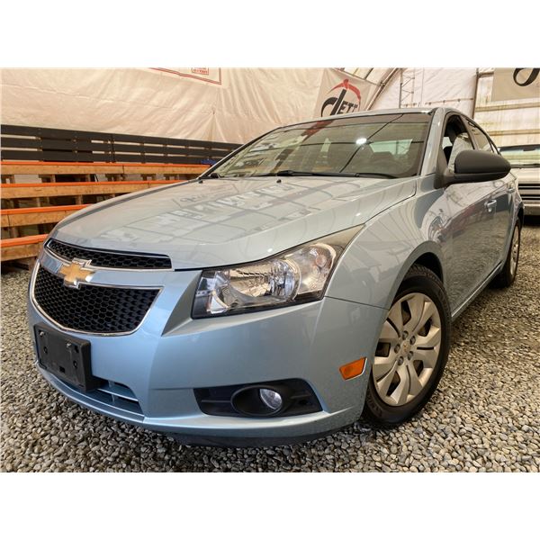 PARKSVILLE - 2012 CHEVROLET CRUZE BLUE 145442 KMS - B308630