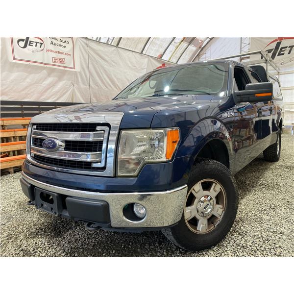PARKSVILLE - 2014 FORD F-150 BLUE 287516 KMS - BB90902