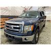 Image 3 : PARKSVILLE - 2014 FORD F-150 BLUE 287516 KMS - BB90902