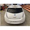 Image 19 : PARKSVILLE - 2013 NISSAN LEAF WHITE 178736 KMS - J404909