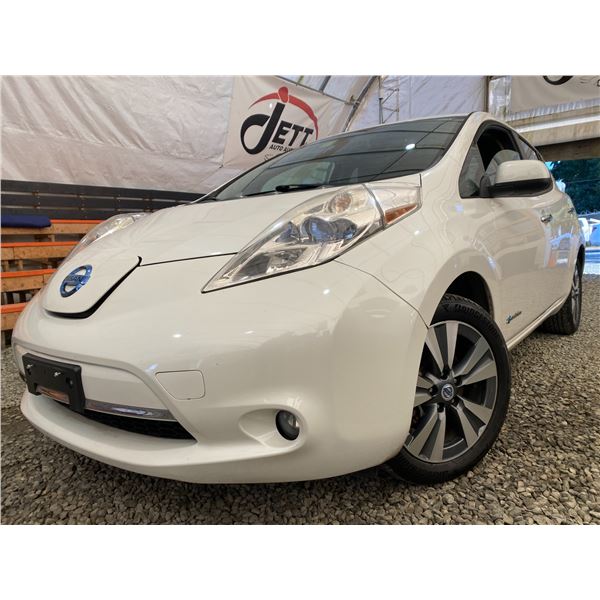 PARKSVILLE - 2013 NISSAN LEAF WHITE 178736 KMS - J404909