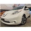 Image 1 : PARKSVILLE - 2013 NISSAN LEAF WHITE 178736 KMS - J404909