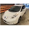 Image 4 : PARKSVILLE - 2013 NISSAN LEAF WHITE 178736 KMS - J404909