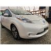 Image 8 : PARKSVILLE - 2013 NISSAN LEAF WHITE 178736 KMS - J404909