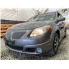 Image 2 : PARKSVILLE - 2008 PONTIAC VIBE GREY 200484 KMS - D409996