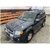 Image 4 : PARKSVILLE - 2008 FORD ESCAPE GREY 232389 KMS - BA54159